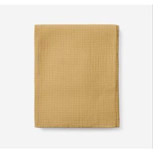 New The Company Store Gossamer Gold Throw Blanket 50x70